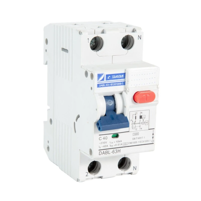 2P 4P Електромагнитен RCBO